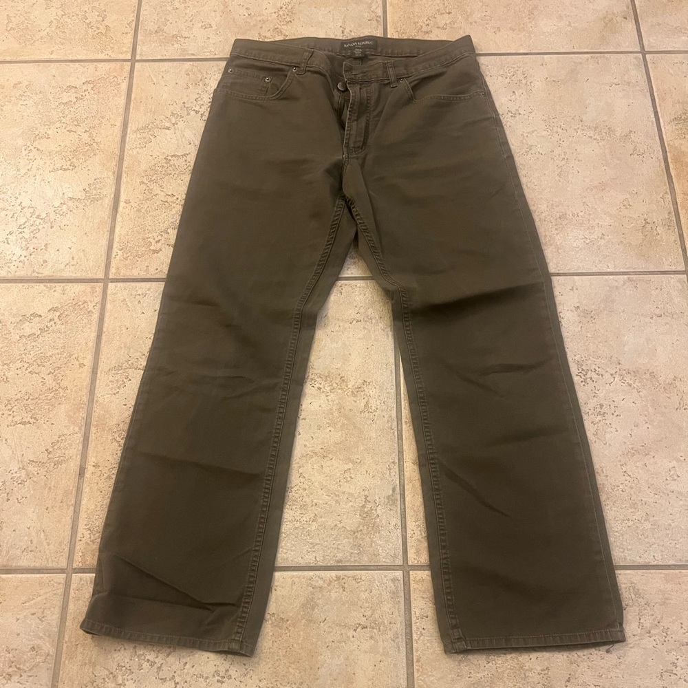 Banana Republic Gray Corduroys 34/32